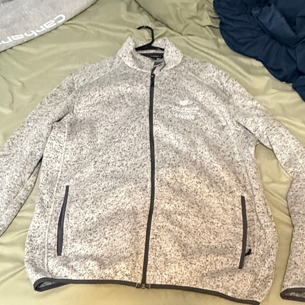 Gonzaga weathered zip up school of business